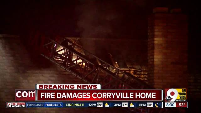 Cincinnati firefighters find smoke coming from vacant Corryville home