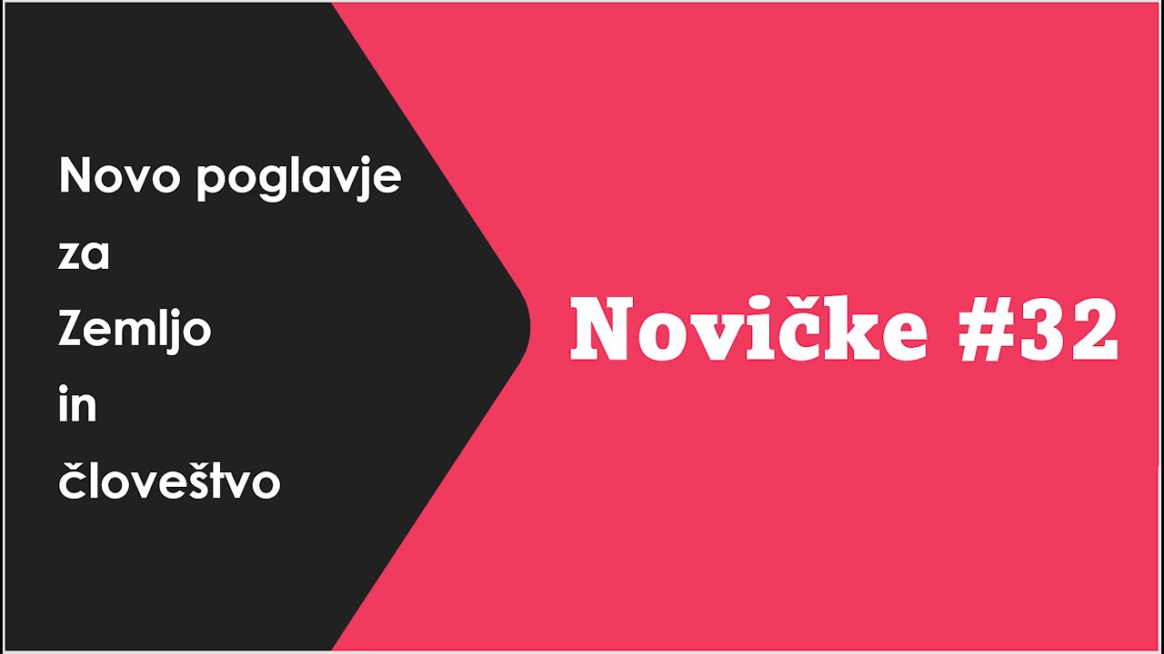 Novičke - številka 32: NOVO POGLAVJE