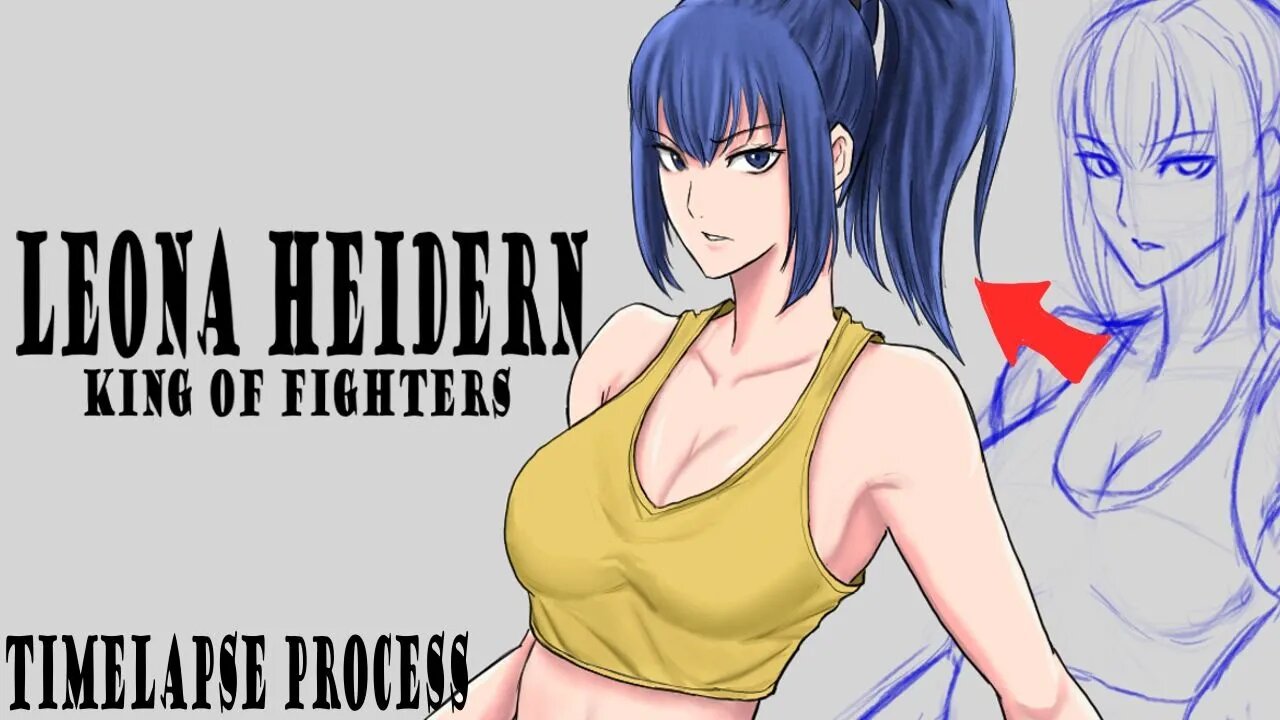 Leona Heidern (KOF) - Timelapse process - Drawing Delivery 9-3-23