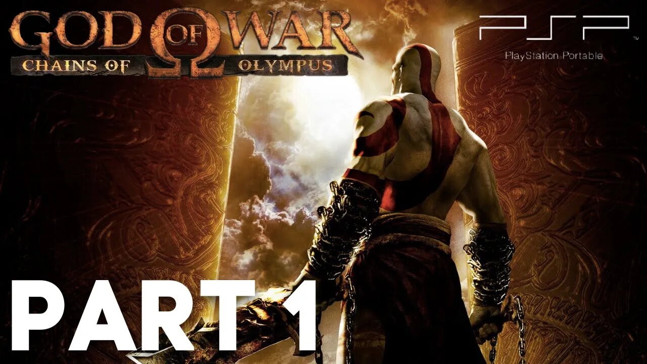 God of War: Chains of Olympus Walkthrough Gameplay Part 1 | PSP, PSTV (No Commentary Gaming)