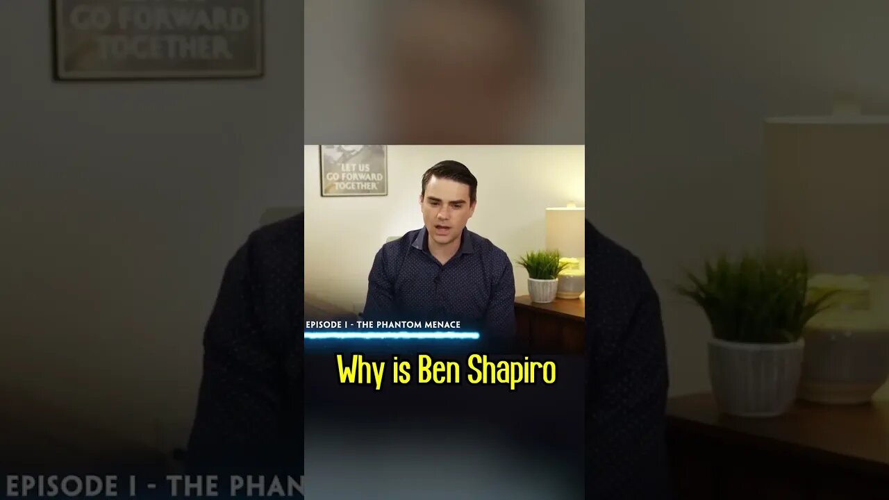 Ben Shapiro Complains about Woke Star Wars Movies. #benshapiro #starwars #comedyvideo #Shorts