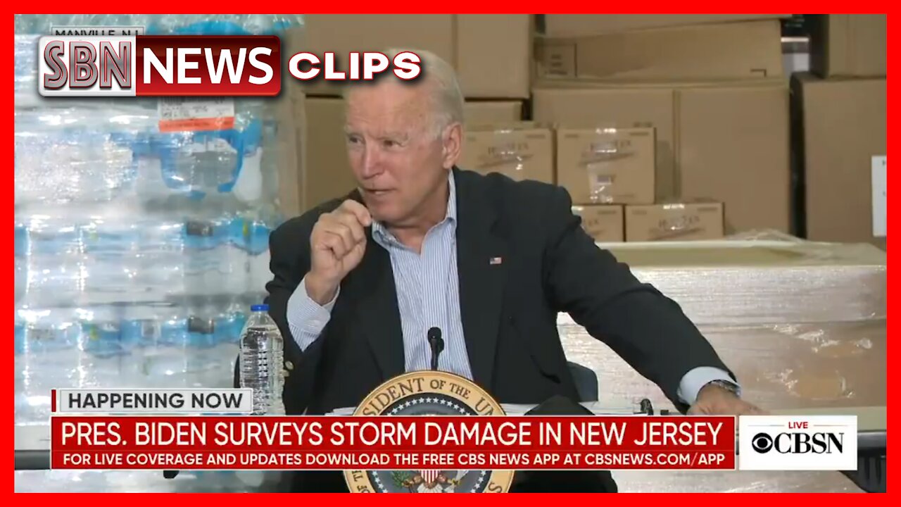 Pres. Biden: "Climate Change Was Here and We're Living Through It Now" - 3501