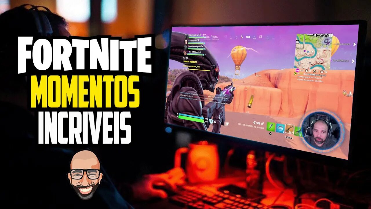 Alien - Skin no Fortnite - Veja os Melhores Momentos