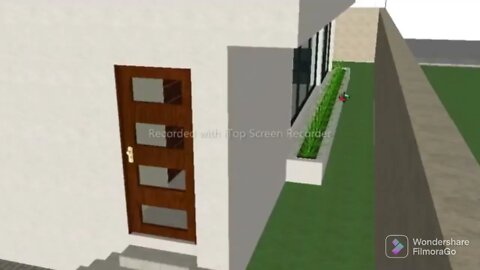 planta 3d com fachada