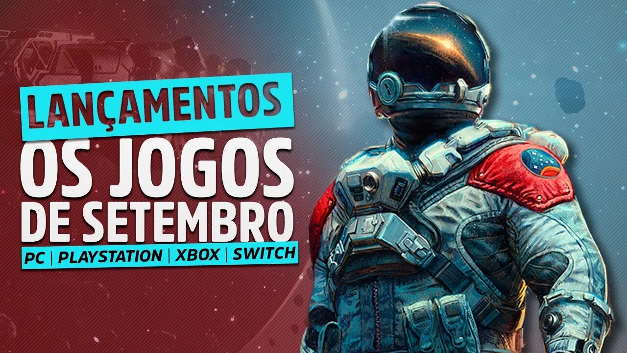 Os principais lançamentos de games de SETEMBRO 2023