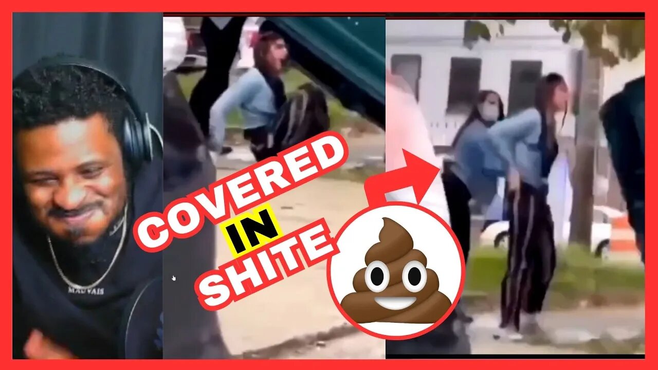 Women In A Porta Potty Gets Flipped & Covered In Crap!
