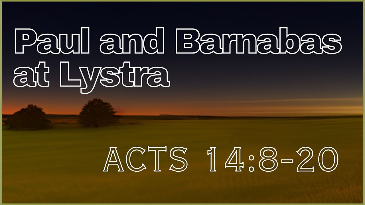 ECF Livestream 03.10.2024 | Acts 14:8-20 | Kevin Salinas | Worship with Bradbury’s