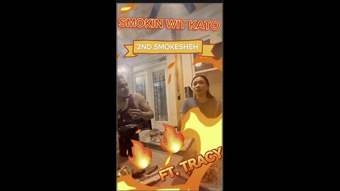 SMOKIN WITH KATO SMOKE SHESH TWO WE KNOW VICTORA SECRET, TRACY A DIKE?? SKIPPING SCHOOL!!!