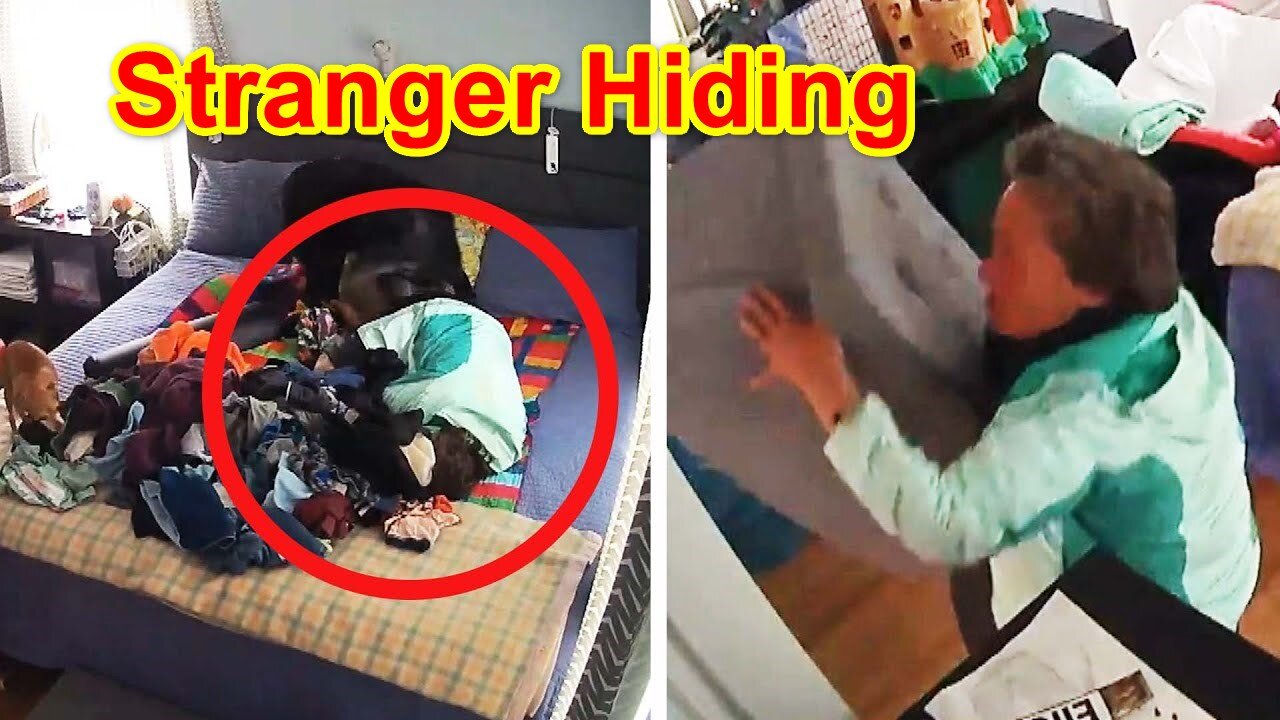 Homeowner Finds Stranger Hiding in Her Son’s Room