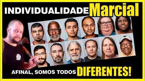 Arte marcial inclusiva! Diferenças não são desvantagens! Treine de acordo com o quê você é!