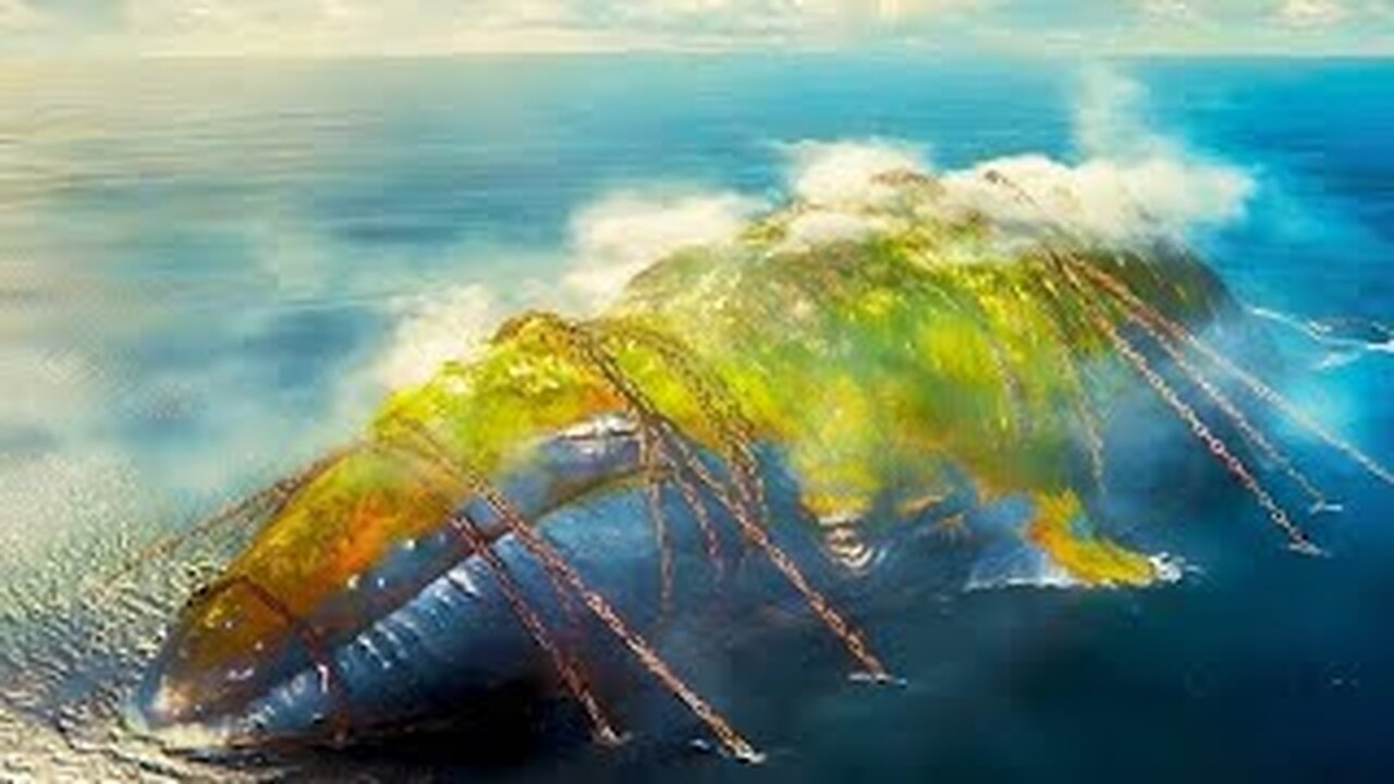 For 1000 Years, Giant Whale Is Chained By God For His Sins & Used As Island