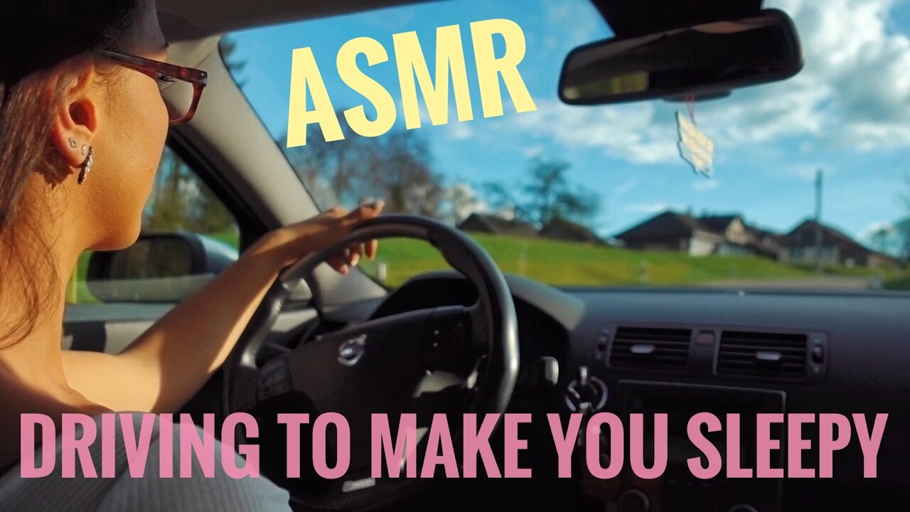 ASMR Gina Carla 😴 Driving to Make You Sleepy!