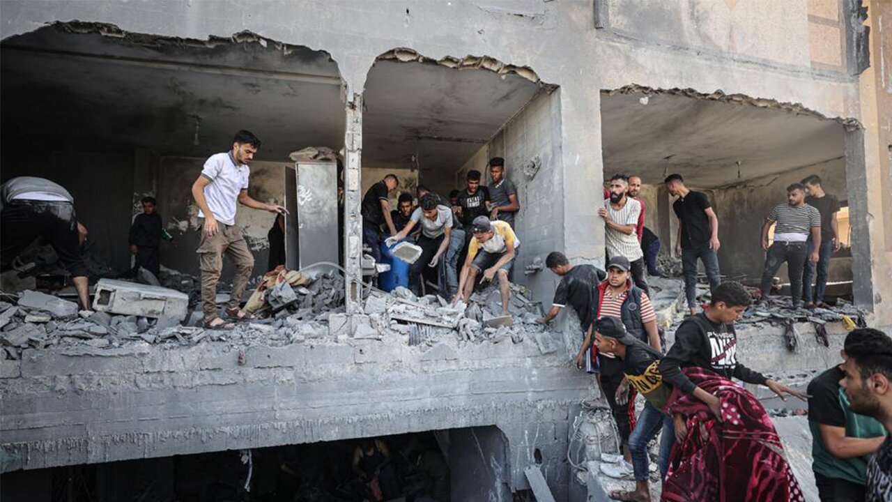 Israeli strike on Gaza shelter kills 17 as Blinken says cease-fire talks will resume