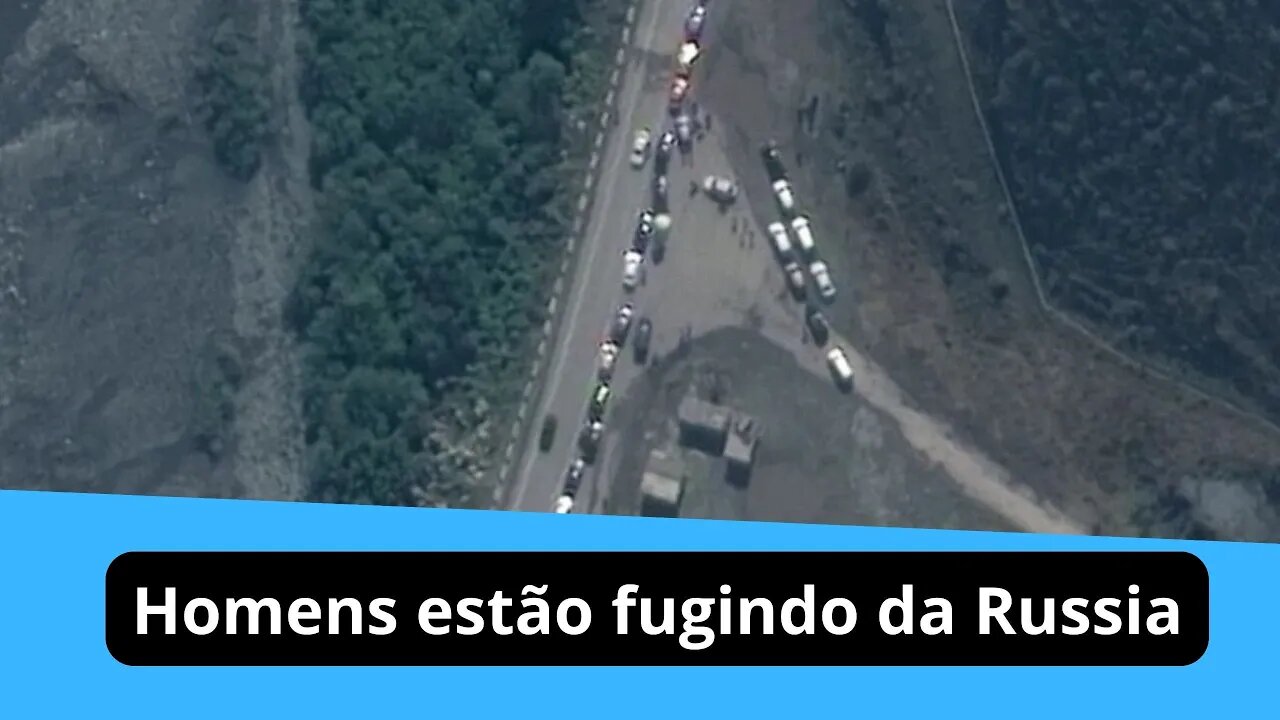 HOMENS ESTÃO FUGINDO DA RU$$IA