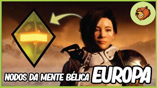 DESTINY 2 │ TODOS OS NODOS DA MENTE BÉLICA EUROPA LOCALIZAÇÃO. TEMPORADA DOS SERAFINS