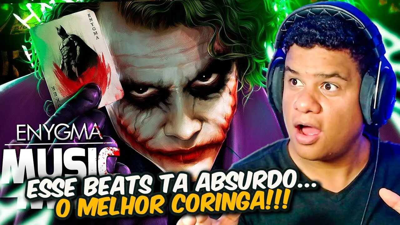 Why so Serious? | Coringa (Batman: O Cavaleiro das Trevas) | Enygma | React Anime Pro