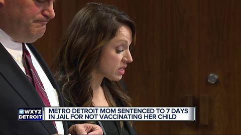 Mom thrown in jail for not vaccinating child