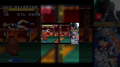 2º fase bônus em "Final Fight 3" para SNES #Shorts