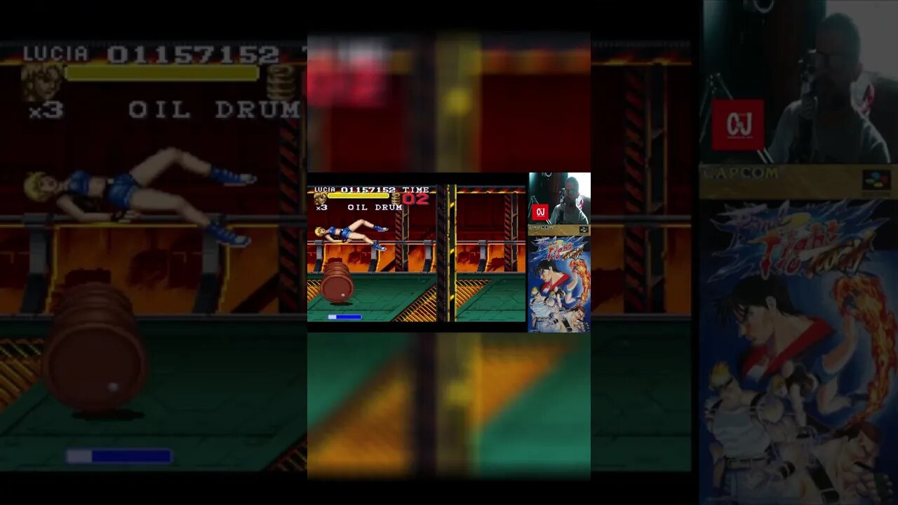 2º fase bônus em "Final Fight 3" para SNES #Shorts