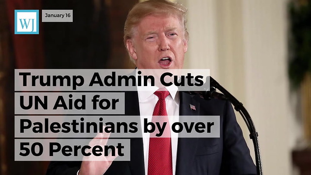 Trump Admin Cuts Un Aid For Palestinians By Over 50 Percent