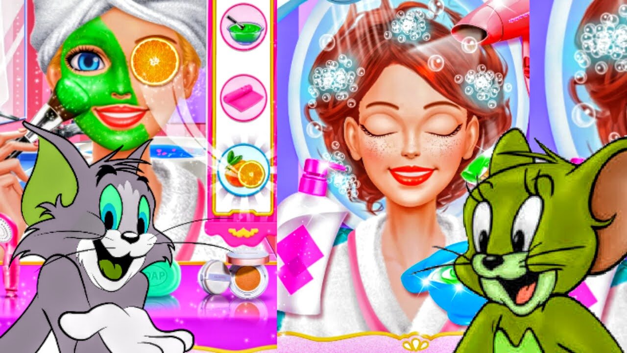 doll dressup and make up game