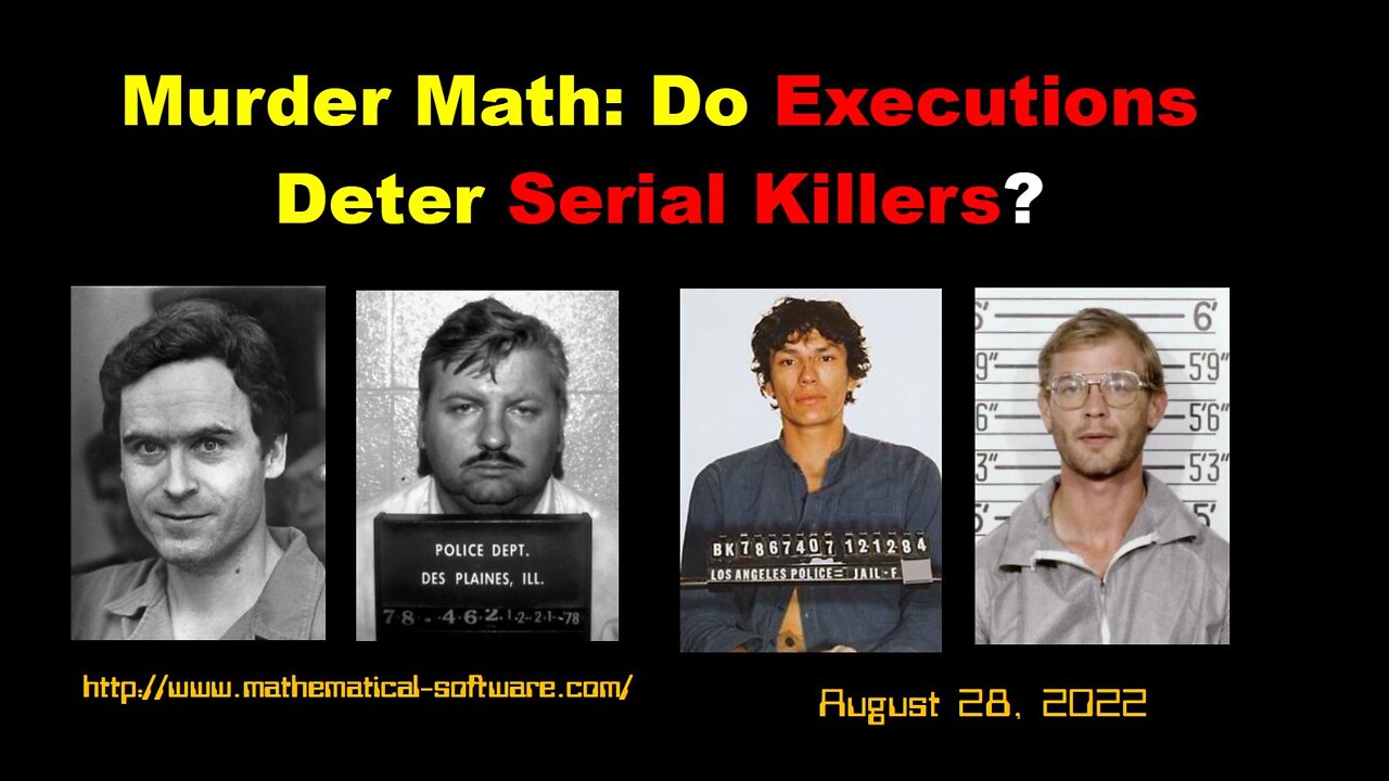 Murder Math: Do Executions Deter Serial Killers?