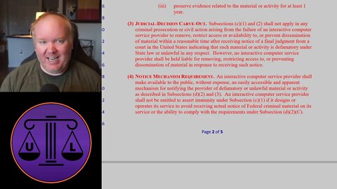 CDA 230 reform proposed; any good?