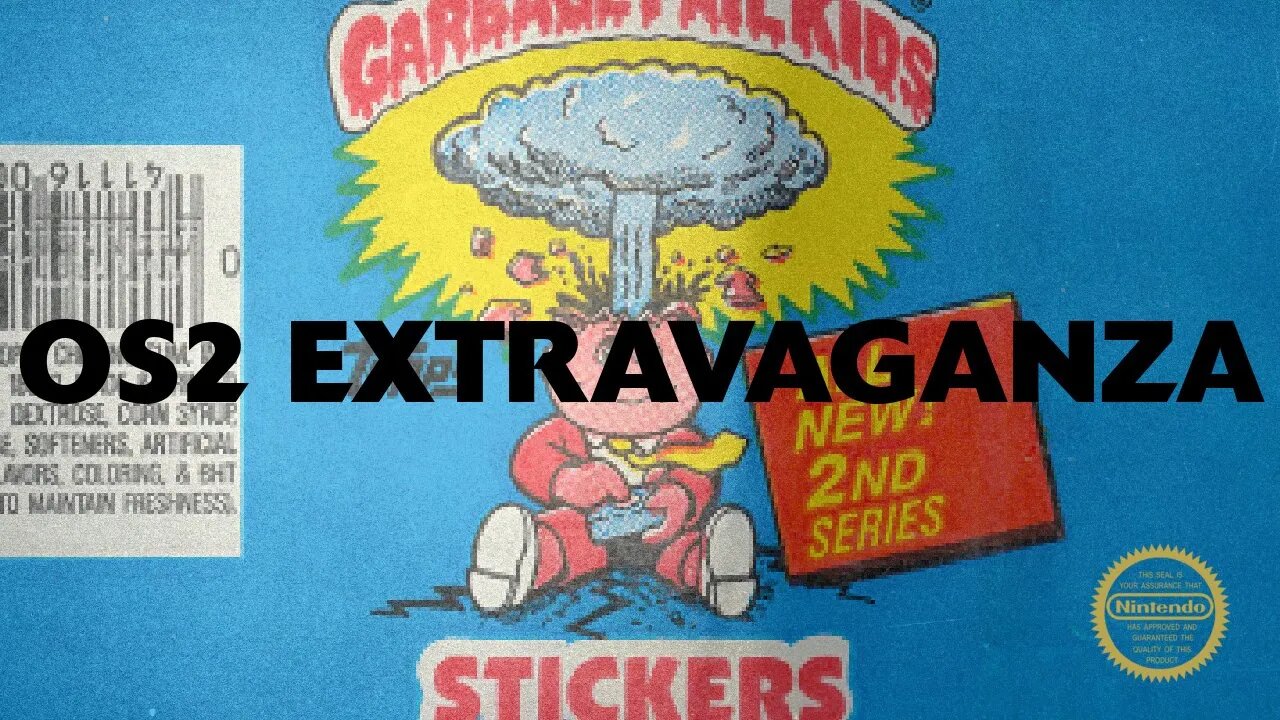 1985 Garbage Pail Kids Series 2 Extravaganza