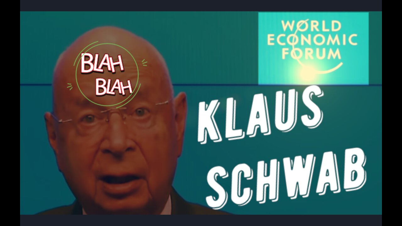 Klaus Schwab - Introduction to the 2022 WEF - MASHUP