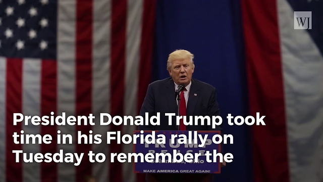 Trump Sings Melania’s Praises With Affectionate Speech At Tampa Rally