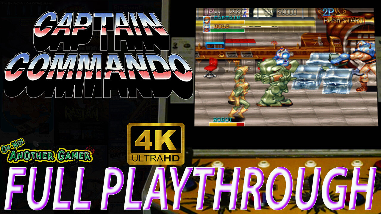 Captain Commando (1991) [Arcade] 🕹🔥 Intro + Gameplay (full playthrough)