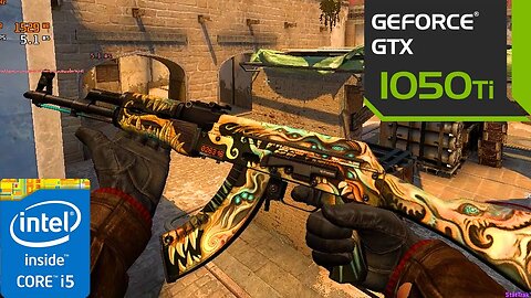 Counter Strike Global Offensive - i5-4460, GeForce GTX 1050 Ti & 720p