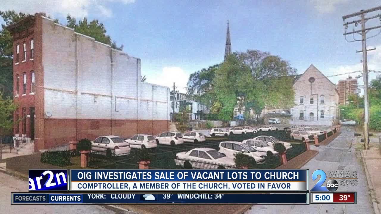 OIG investigates sale of vacant lots to church