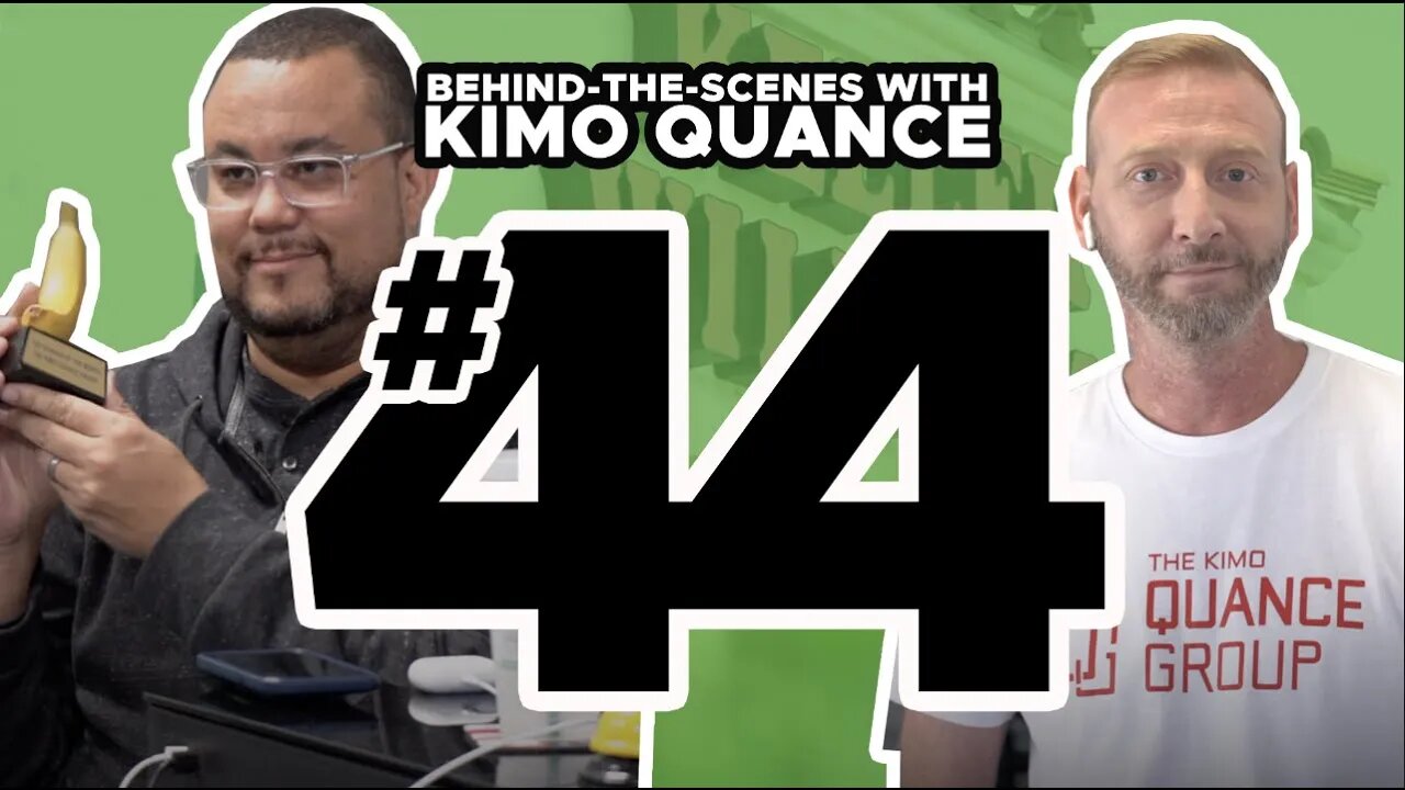 BEHIND-THE-SCENES with KIMO! (EPISODE 44)