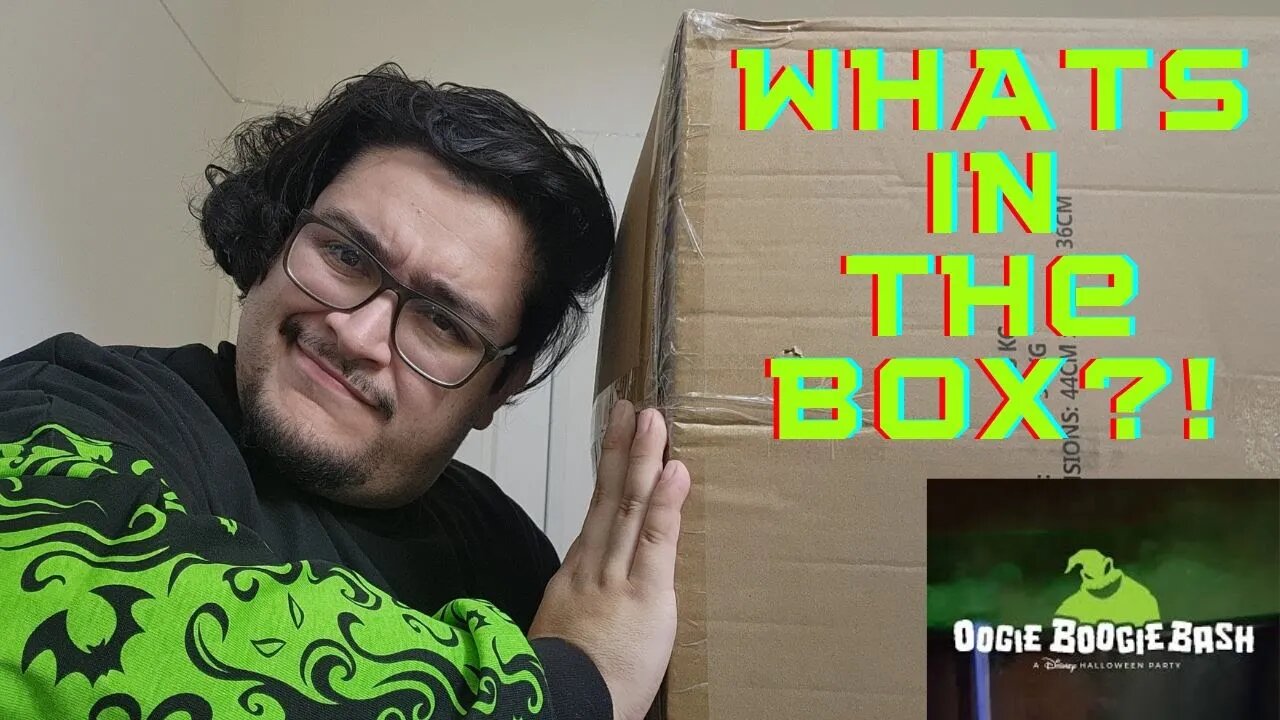 Oogie Boogie Night and Whats in the Box ?!?!?! #oogieboogiebash