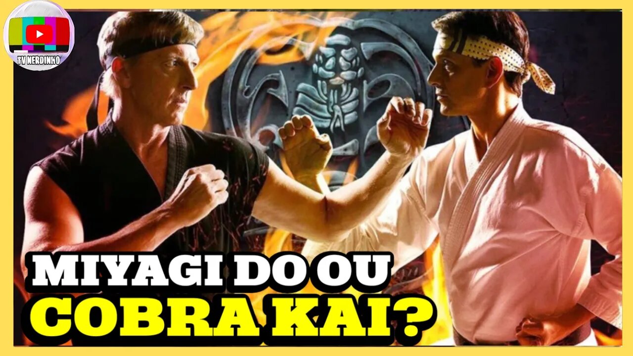 O ESTILO MIYAGI DO É PERFEITO PARA COMBATER O ESTILO COBRA KAI