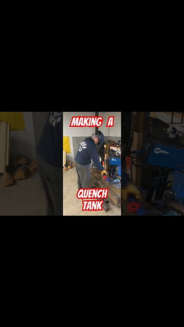 Making a Quench Tank - Parks 50 #homemade #diy #howto