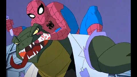 The Spectacular Spider-Man (2008) Spider-Man v/s Lizard