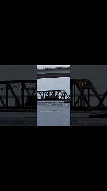 Union Pacific on the FEC Strauss Bascule bridge Jacksonville Fl. #railfanrob #rrmrailvideos