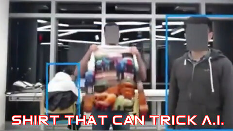 ⚠️A SHIRT that can trick A.I. to not detect HUMANS - GET THIS SHIRT⚠️