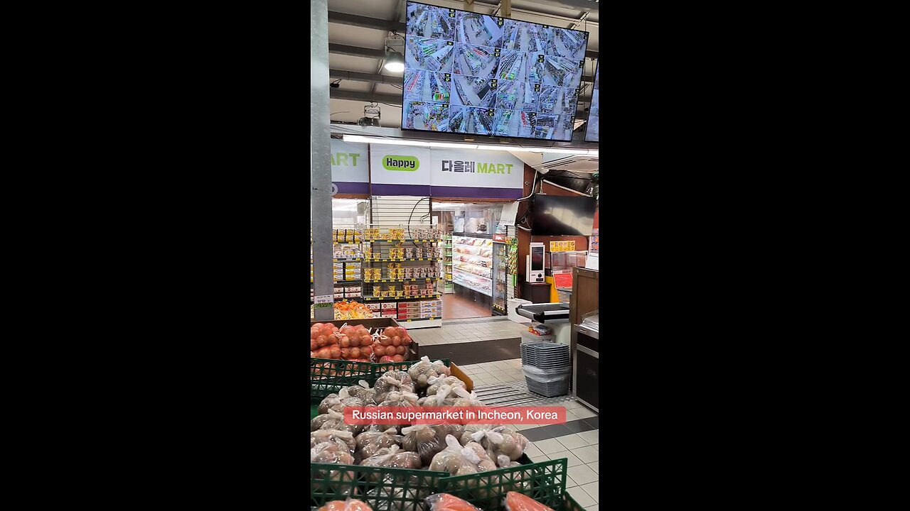 Russian Supermarket in Yeonsu-gu, Incheon, South Korea, Jun 24