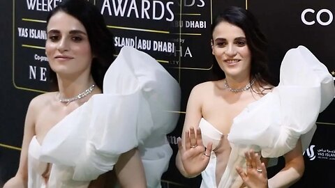 Radhika Madan Makes Her Way To The Green Carpet At IIFA Rocks 2023 ABU DHABI 💖📸