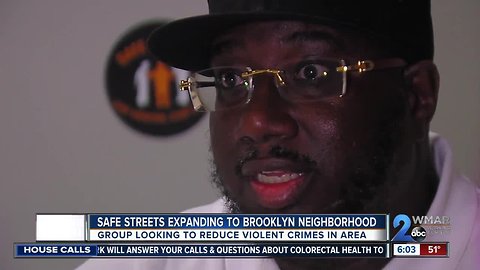 'Safe Streets' expands to Brooklyn neighborhood; program hopes to reduce violent crimes in South Baltimore