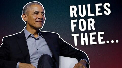 OBAMA: "Most Republican politicians, they're not even pretending that the rules apply to them"