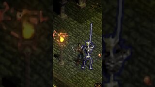 Diablo PlayStation Killing Skeleton King Short
