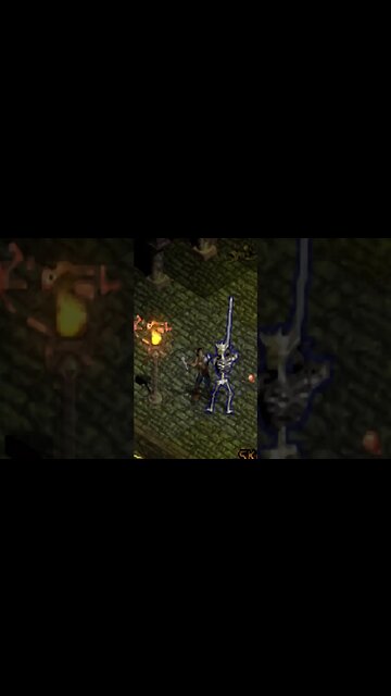 Diablo PlayStation Killing Skeleton King Short