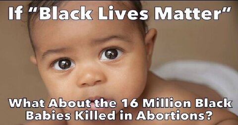 Thought ALL black lives mattered????