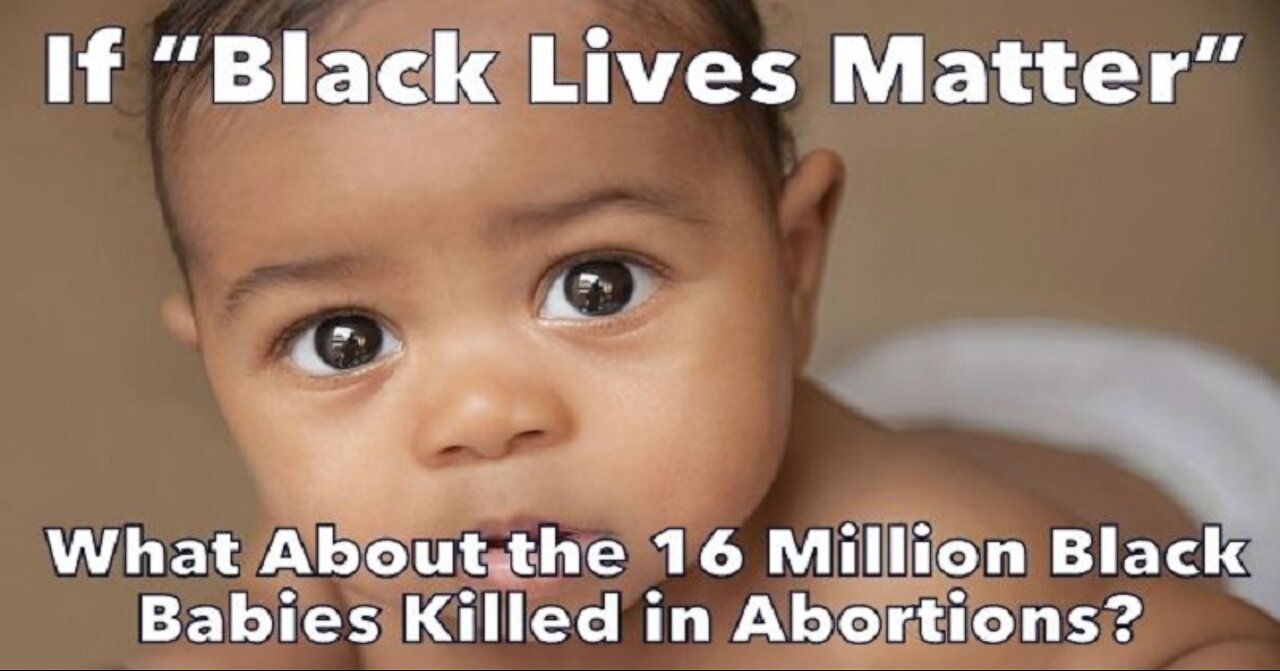 Thought ALL black lives mattered????