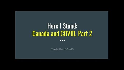 Here I Stand: Canada Pt. 3 and Ukraine