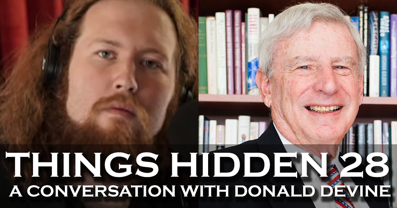 THINGS HIDDEN 28: "Reagan's Terrible Sword" Donald J. Devine on Rene Girard, The Enduring Tension